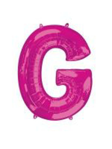 Picture of PINK LETTER G FOIL BALLOON